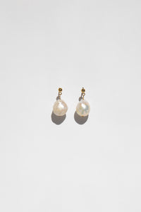 Classic Pearl Drop Earring Plated Earrings MODU Atelier 