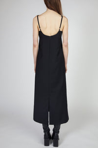 Classic Tailored Midi Dress, Black Dresses MODU Atelier 