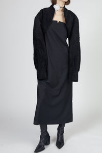 Classic Tailored Midi Dress, Black Dresses MODU Atelier 