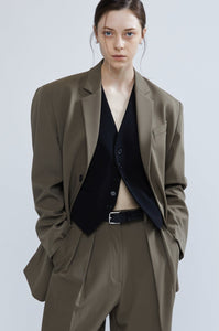 Classic Vest Jacket Woven Vest MODU Atelier 