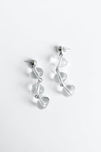Clear Boule Drop Earring Plated Earring MODU Atelier 