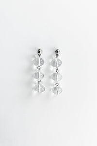 Clear Boule Drop Earring Plated Earring MODU Atelier 