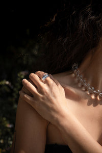 Clear Organic Dome Ring Ring MODU Atelier 