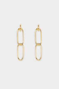 Dangly Chain Earrings Plated Earrings MODU Atelier 