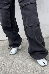 Denim Cargo Pants Pants MODU Atelier 
