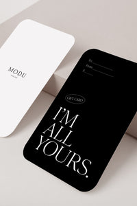 Digital Gift Card Gift Cards MODU Atelier 