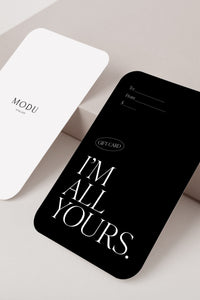 Digital Gift Card Gift Cards MODU Atelier 