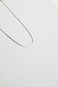 Extra Thin Snake Chain Necklace Sterling Silver Necklace MODU Atelier 