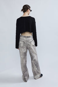 Fadeaway Straight Leg Denim Pants MODU Atelier 