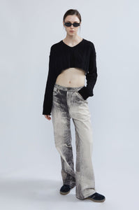 Fadeaway Straight Leg Denim Pants MODU Atelier 