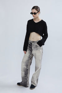 Fadeaway Straight Leg Denim Pants MODU Atelier 