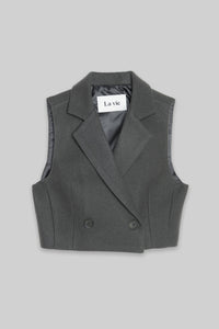 Felted Wool Vest & Blazer Set Outerwear MODU Atelier 