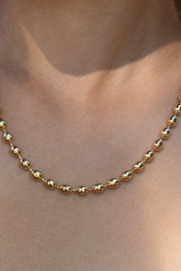 Flat Sphere Necklace Plated Necklace MODU Atelier 