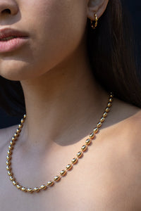 Flat Sphere Necklace Plated Necklace MODU Atelier 