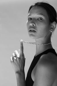 Flat Sphere Necklace Plated Necklace MODU Atelier 