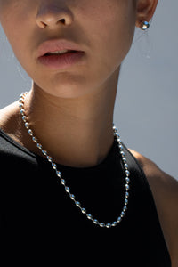 Flat Sphere Necklace Plated Necklace MODU Atelier 