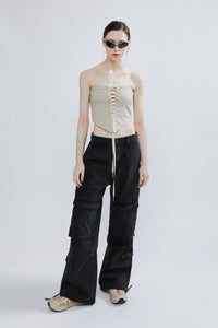 Laced Up Bustier Top Shirts & Tops MODU Atelier 