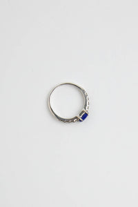 Lapis Ring Sterling Silver Ring MODU Atelier 
