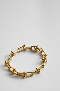 Link and Ball Chain Bracelet Plated Bracelet MODU Atelier 