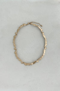 Matte Wavy Necklacke-GLD Plated Necklace MODU Atelier 