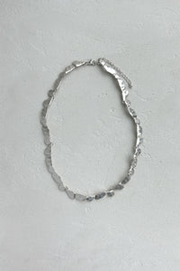 Matte Wavy Necklacke-SIL Plated Necklace MODU Atelier 