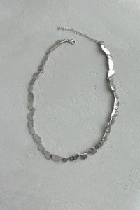 Matte Wavy Necklacke-SIL Plated Necklace MODU Atelier 