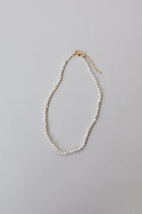 Mid Pearl Necklace Plated Necklace MODU Atelier 