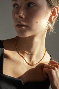 Mid Rope Chain Necklace Plated Necklace MODU Atelier 