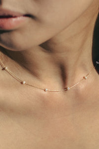 Mini Multi Pearl Necklace Plated Necklace MODU Atelier 