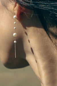 Multi Pearl Drop Earring MODU Atelier 