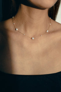Multi Pearl Necklace Plated Necklace MODU Atelier 