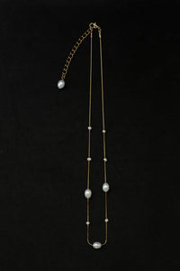 Multi Pearl Necklace Plated Necklace MODU Atelier 