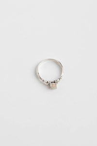 Opal Oval Ring Sterling Silver Ring MODU Atelier 