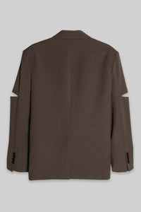 Open Slit Sleeve Blazer Blazer MODU Atelier 