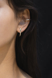 Organic Ear Cuff Plated Earrings MODU Atelier 