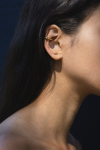 Organic Ear Cuff Plated Earrings MODU Atelier 
