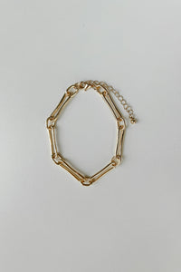 Organic Link Bracelet-GLD Plated Bracelet MODU Atelier 