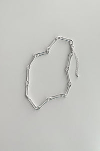 Organic Link Necklace-SIL Plated Necklace MODU Atelier 