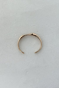 Organic Wave Bangle-GLD Plated Bracelet MODU Atelier 