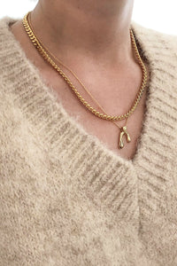 Organic Wrap Necklace Plated Necklace MODU Atelier 