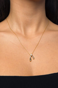 Organic Wrap Necklace Plated Necklace MODU Atelier 