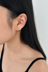 Oval Ear Cuff-GLD Plated Earrings MODU Atelier 