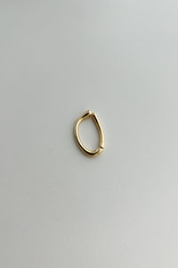 Oval Ear Cuff-GLD Plated Earrings MODU Atelier 