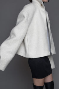 Oversized Boucle Bomber Jacket Jacket MODU Atelier 
