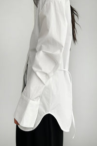 Padded Shoulder Button-Down Blazer Outerwear MODU Atelier 