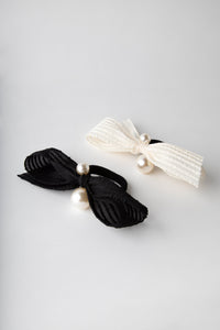 Pearl Bow Hair Tie Other Accessories MODU Atelier 