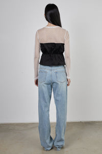 Pleated Strapless Tube Top, Black Shirts & Tops MODU Atelier 