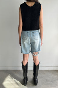 Relaxed Boucle Vest Knit Tops MODU Atelier 