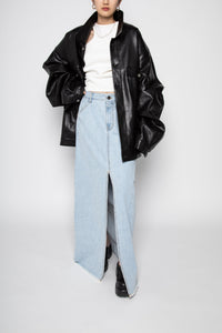 Relaxed Fit Leather Jacket Leather Jacket MODU Atelier 