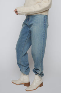 Relaxed Light Wash Denim Jean Pants MODU Atelier 